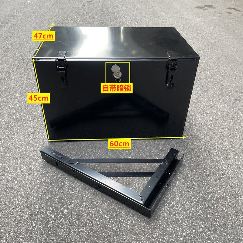 货车外置工具箱收纳轻卡加装新能源电车4.2米平板高栏后轮加装箱