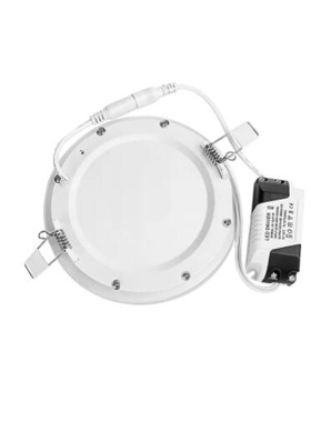超薄LED圆形方形吸顶灯射灯天花灯嵌入式吊顶暗装 面板灯110V220V