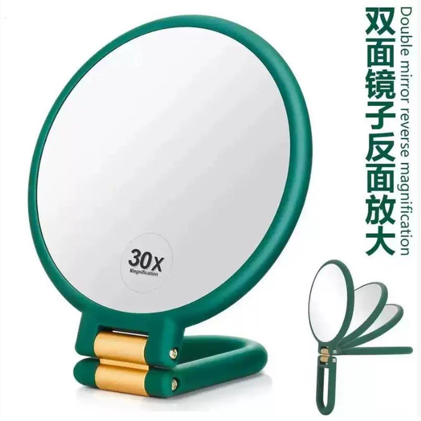 放大镜子去黑头十倍毛孔拔挤夹挑粉刺10倍高清化妆镜台式桌面宿舍