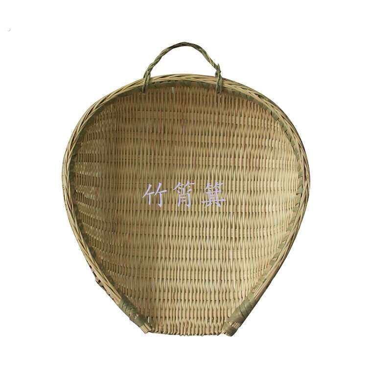 筲箕家用商用优质精美竹编大小沥水沥饭沥米洗菜果盘四川重庆