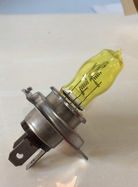 黄色防雾大灯灯泡H4 24V 汽车 大灯超亮远光近光车灯大灯泡雾灯