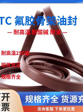 进口氟胶骨架油封 耐高温 耐腐蚀 TC 240*280*18/20 FKM 密封圈