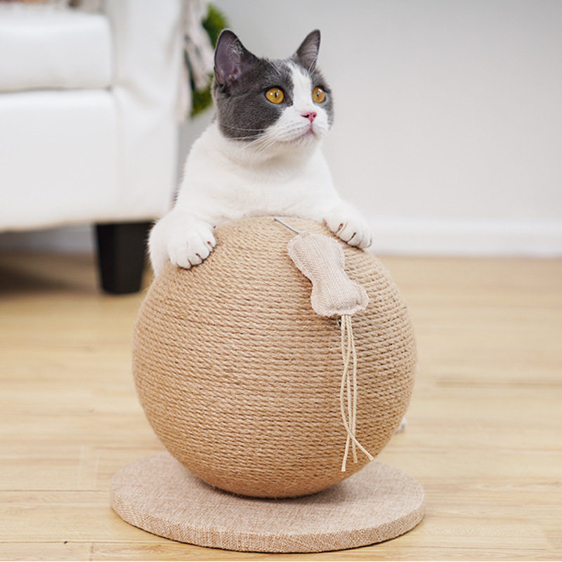 剑麻绳系列猫爬架猫抓板碗型猫窝一体猫咪用品蘑菇造型魔爪器耐磨