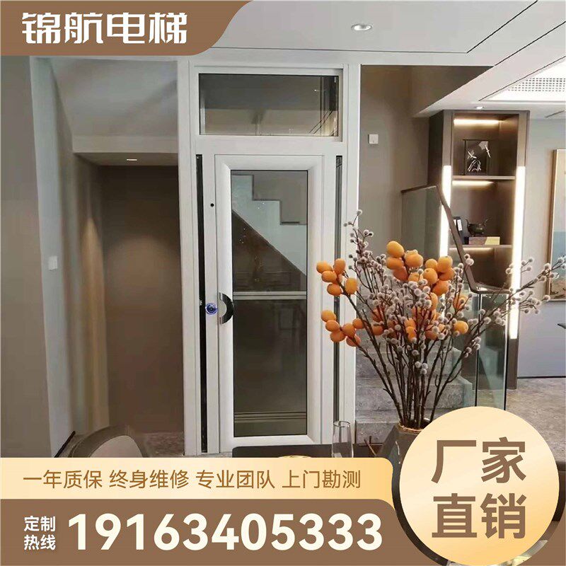 家用电梯二层小型复式楼梯三四五层室内外液压曳引升降台观光别墅