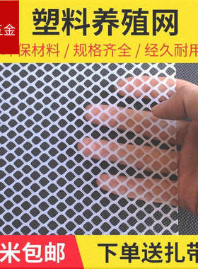 塑料地网格栅鸽舍养鸡塑料平网养殖网漏粪家用胶丝网围栏小孔网子