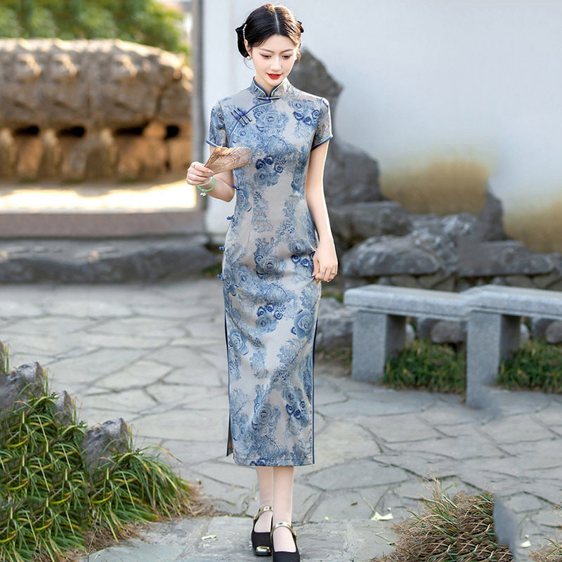 2026新款传统妈妈国风新中式旗袍