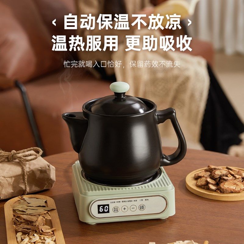 全自动煎药壶中药煲电煎壶药罐家用电砂锅熬药熬汤两用煎药煮药壶