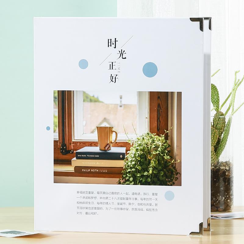 3寸640张拍立得LOMO照片相册本纪念册插页式大容量家庭影集5寸