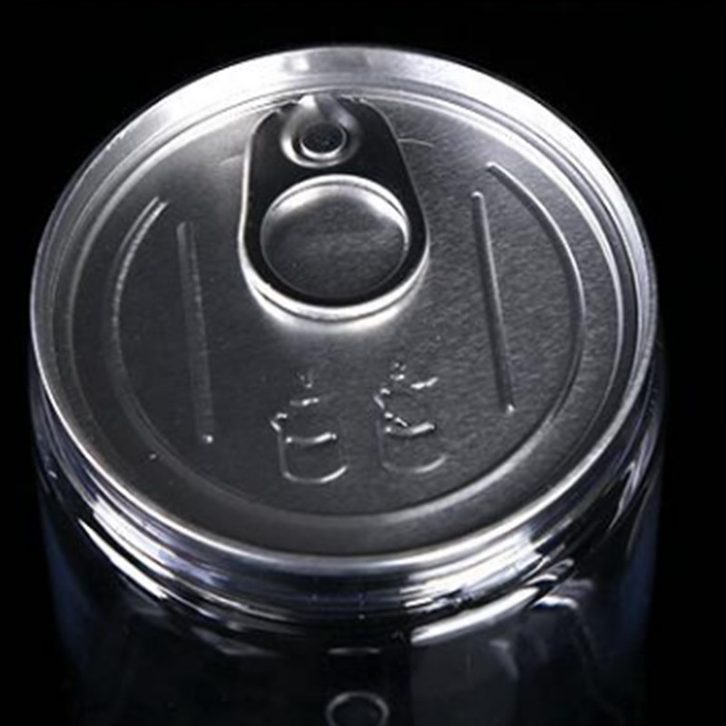 塑料透明水晶盖易拉罐花茶干果罐头密封食品包装罐酱菜瓶药粉瓶