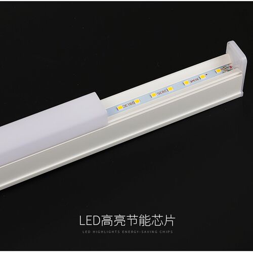 神州光科方形ledT5T8灯管一体化日光灯全套0.3米0.6米1.2米支架