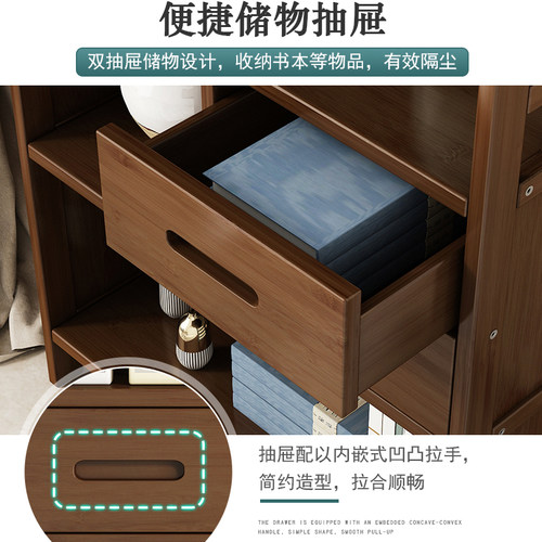 置物架落地多层收纳架子客厅中式玄关隔断博古架茶叶展示柜沙发后
