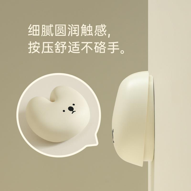 门铃可爱呼叫铃自发电小兔门玲提醒器楼上楼下房间开门叮咚传唤铃