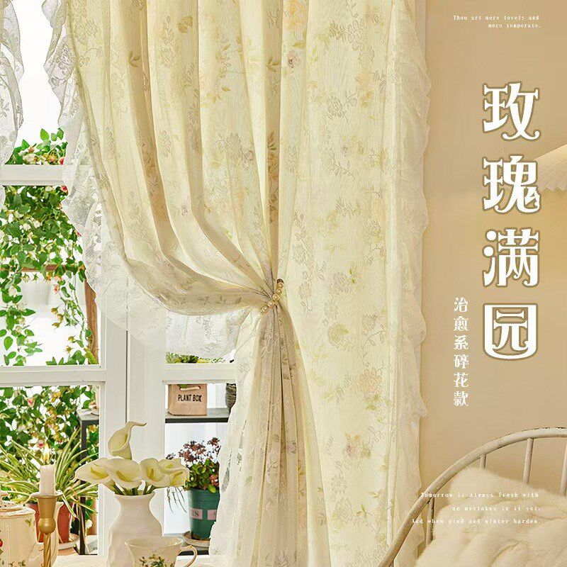 卧室屏风门帘床边遮挡帘拉帘一房变两房免打孔安装隔断墙隔帘房间