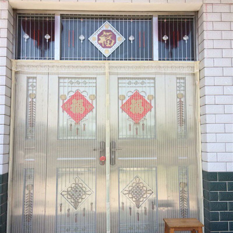 夏季防蚊防蝇门帘加密磁性高档软纱门家用客厅卧室定制大门免打孔