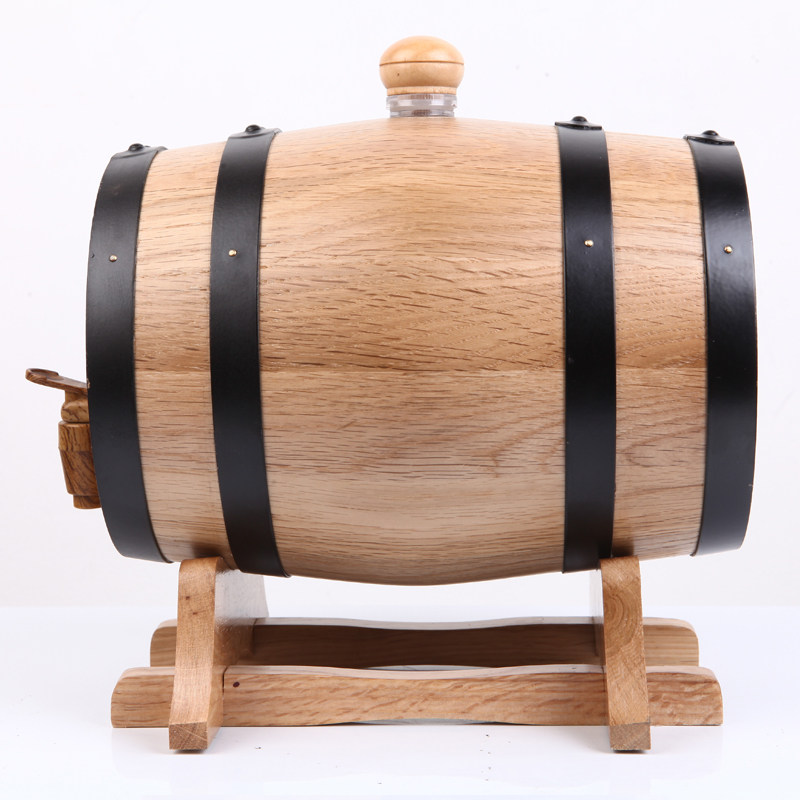 橡木桶空桶3L5L5升10升25升50升225L橡木桶酒桶葡萄酒桶红酒桶