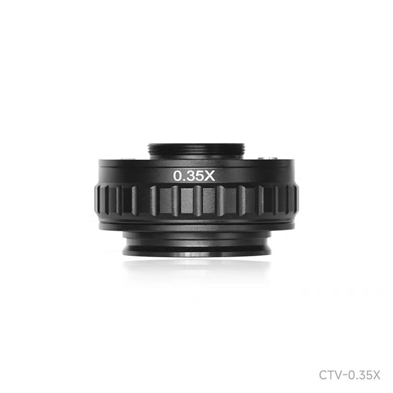 显微镜相机转接环 CTV转接头0.35X 0.5X 三目体视工业镜头接口