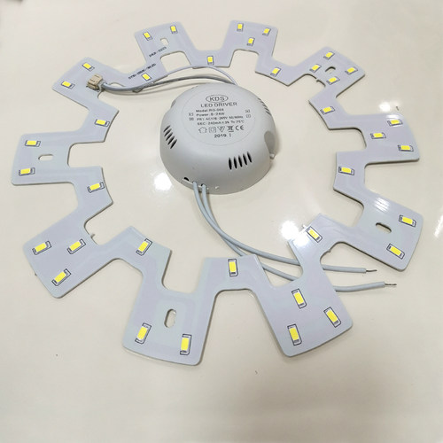 暖光led灯带led吸顶灯灯芯改造灯板灯盘圆形家用3000k灯条贴片