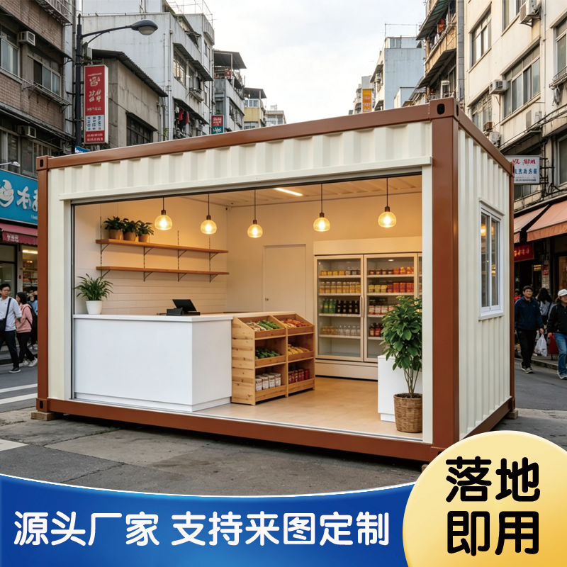 移动售货亭源头定制集装箱商铺