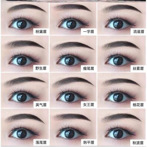 画眉神器定眉型眉贴辅助器画眉修剪器型定型女士画眉毛眉卡