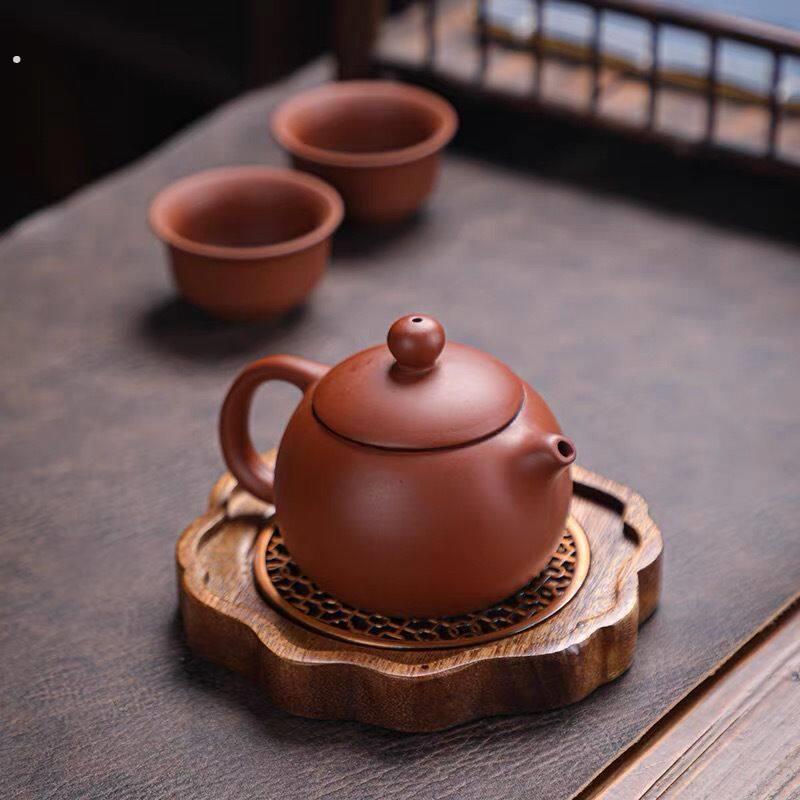 胡桃木实木杯垫木质养壶垫茶杯垫茶壶底座办公咖啡杯垫居家干泡盘