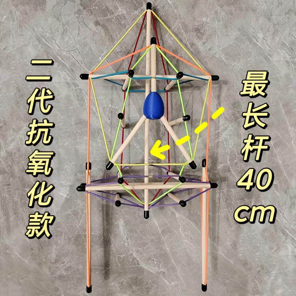 脊柱骨盆张拉整体模型结构筋膜张拉体教具演示动态轴解剖列车