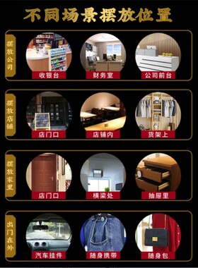 化解门对门窗卧室对厕所天然葫芦真品五帝钱挂件镇宅招财旺运摆件