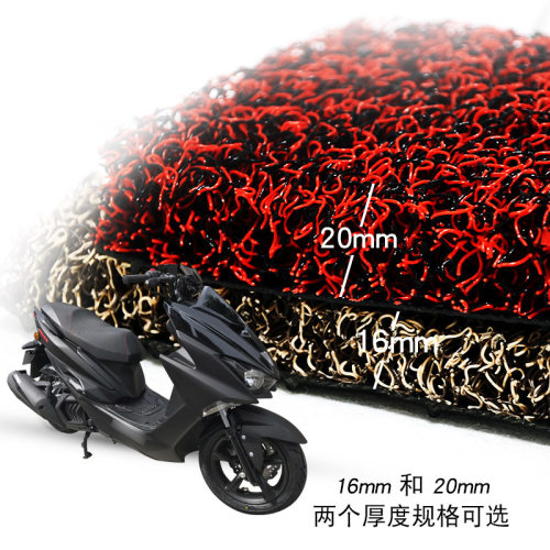 适用于林海新领程Force175/宏图二代/傻妹150/金城草蜢丝圈脚踏垫