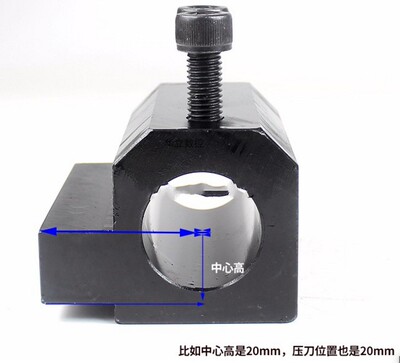 数控车床辅助刀座 U钻刀座刀架 内孔刀套变径套 SBHA 四工位 镗孔