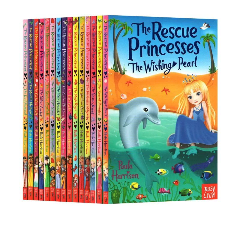 英文原版 Paula Harrison The Rescue Princesses 救援公主 15册 冒险魔法友谊 小学生桥梁章节书读物 女孩课外阅读儿童读物