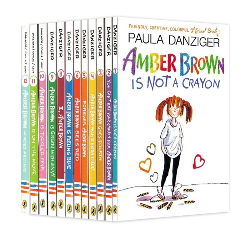 英文原版 Amber Brown系列 12册 Tony Ross 儿童章节小说书 中小学英语阅读提升