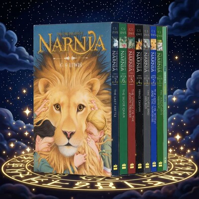 纳尼亚传奇系列 经典儿童奇幻小说 英文原版 The Chronicles of Narnia 8-book Box Set全套盒装 7-15岁青少年奇幻故事 章节书