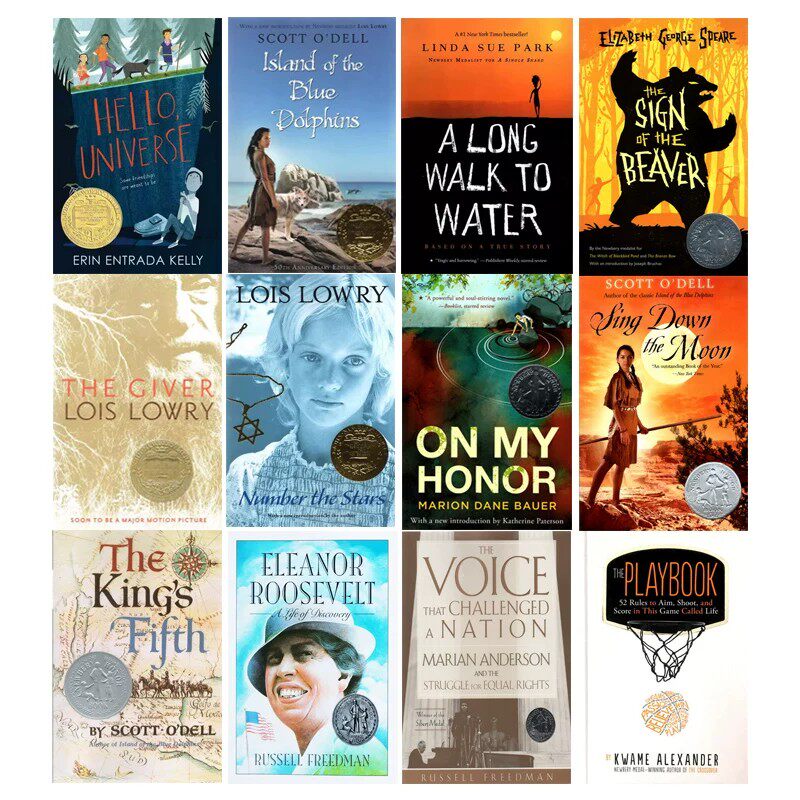 英文原版 纽伯瑞文学小说 12册 Hello Universe/Number the Stars/Giver/Long Walk to Water世界儿童文学名著 中小学课外读物