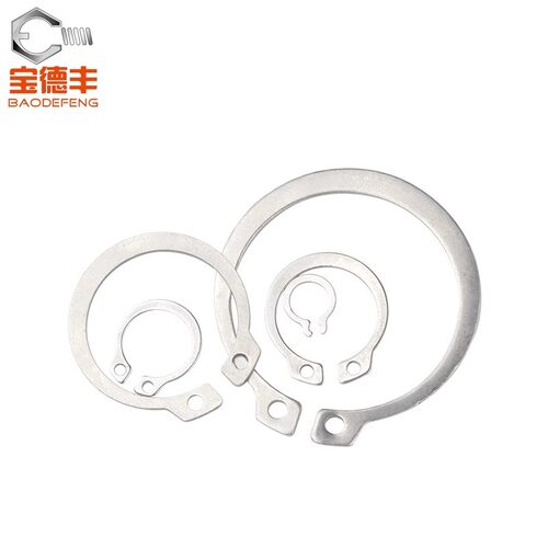65mn锰A型外卡轴用卡环轴承外卡簧不锈钢弹性挡圈卡C型卡簧GB894