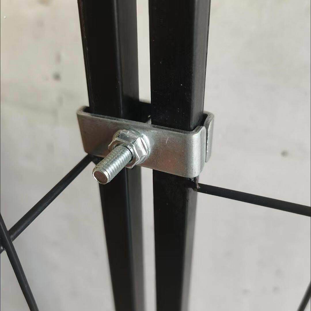 狗笼铁卡扣宠物栅栏卡扣方管栅栏卡扣猫笼子加固配件铁质连接卡扣