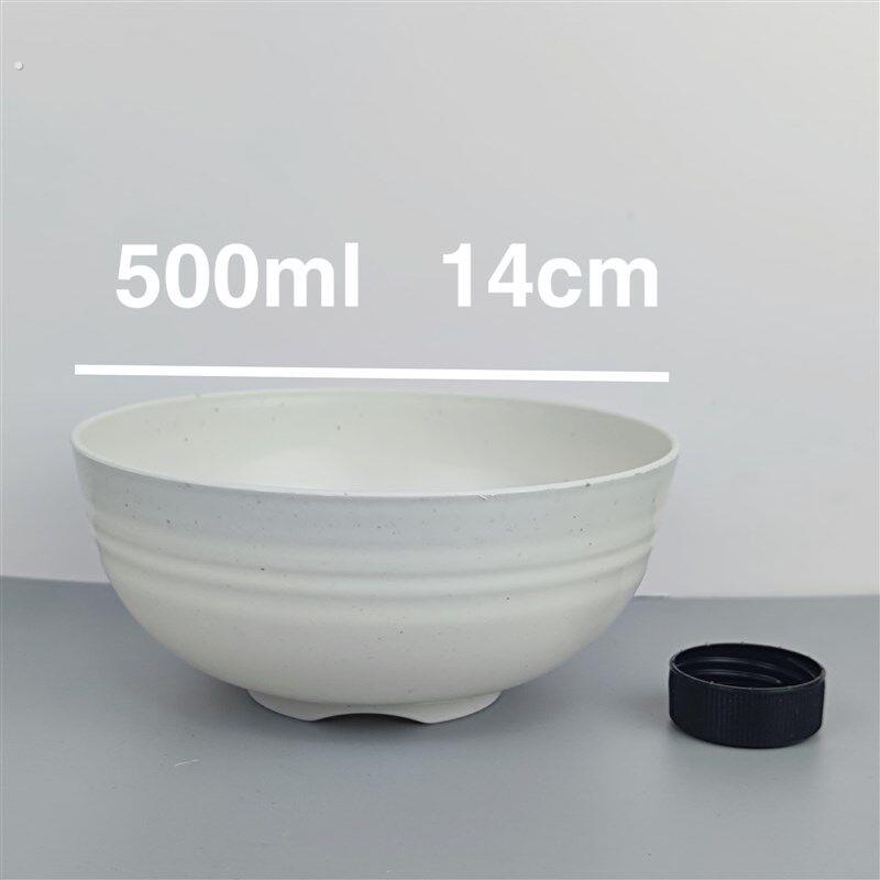 稻壳一次性饭碗可微波麦秸秆环保碗筷加厚加固可降解四件套五件套