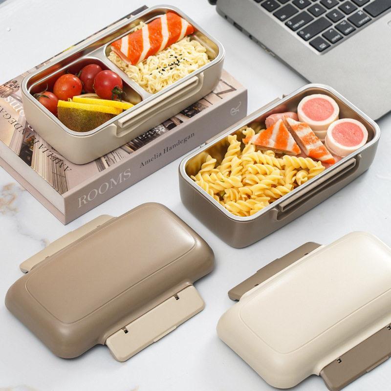 保温饭盒上班族带饭神器便当盒餐盒304不锈钢饭盒上学专用保温桶