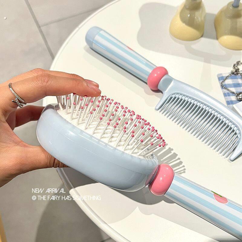 高颜值梳子气垫按摩梳女生专用创发卷梳子家用镜子组合可携式直发