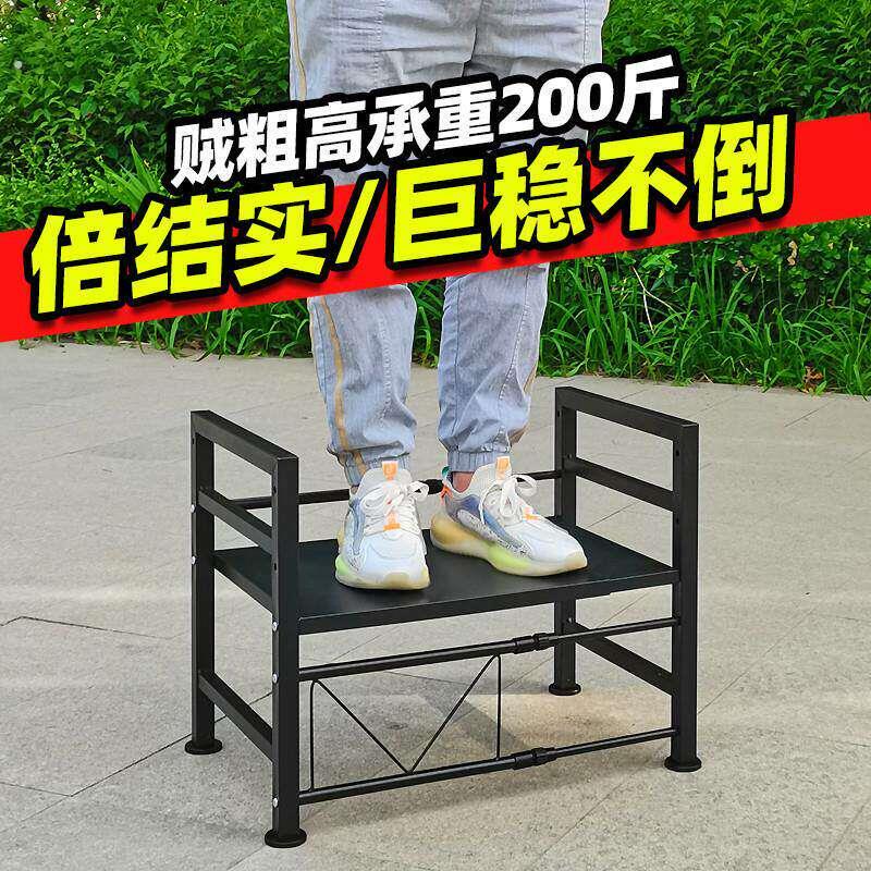 车载冰箱支架货车卧铺支架置物架托盘架碳钢加长双层车内杂物收纳