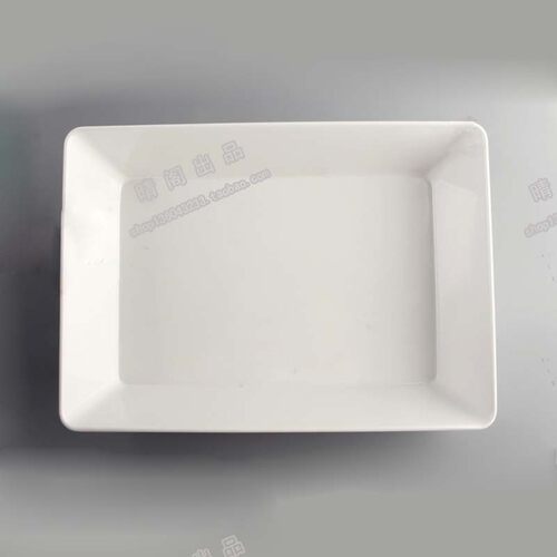 冰柜生鲜盘自助餐大深盘凉菜卤菜盘塑料大盘子长方形深盘嘉宝B595