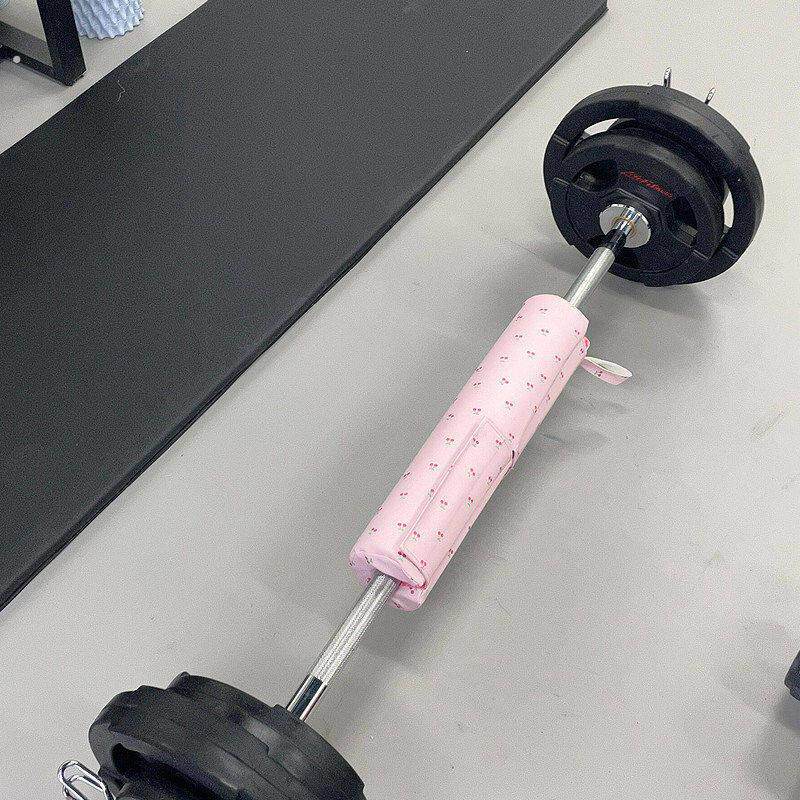 杠铃垫臀推垫懦夫垫深蹲卧推臀桥垫子健身护具护肩护颈皮革保护套