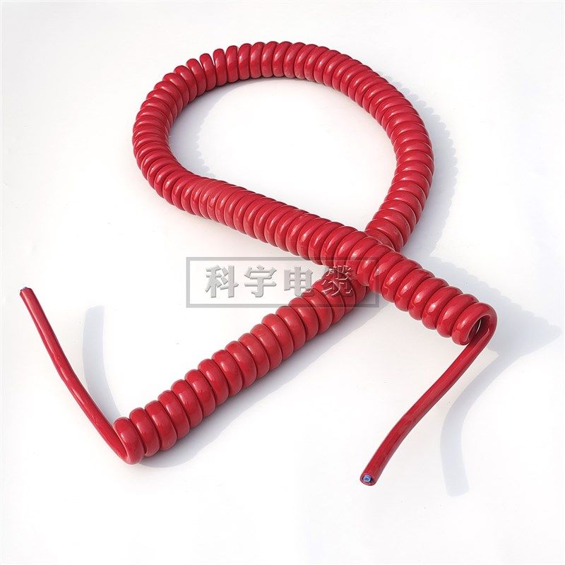 电磁吸盘弹簧线国标铜芯2x10/2x16/2x25/3x4/3x6/5x2.5卷筒电缆线