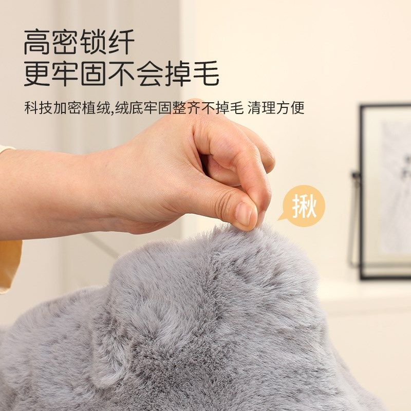 2024新款卧室床边毯客厅隔音地毯沙发地毯衣帽间脚垫书房飘窗地垫