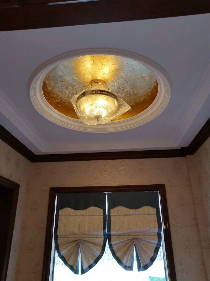 家具线条贴铜箔金箔金泊金铂纸装修艺术画工笔国画美甲14cm一千张