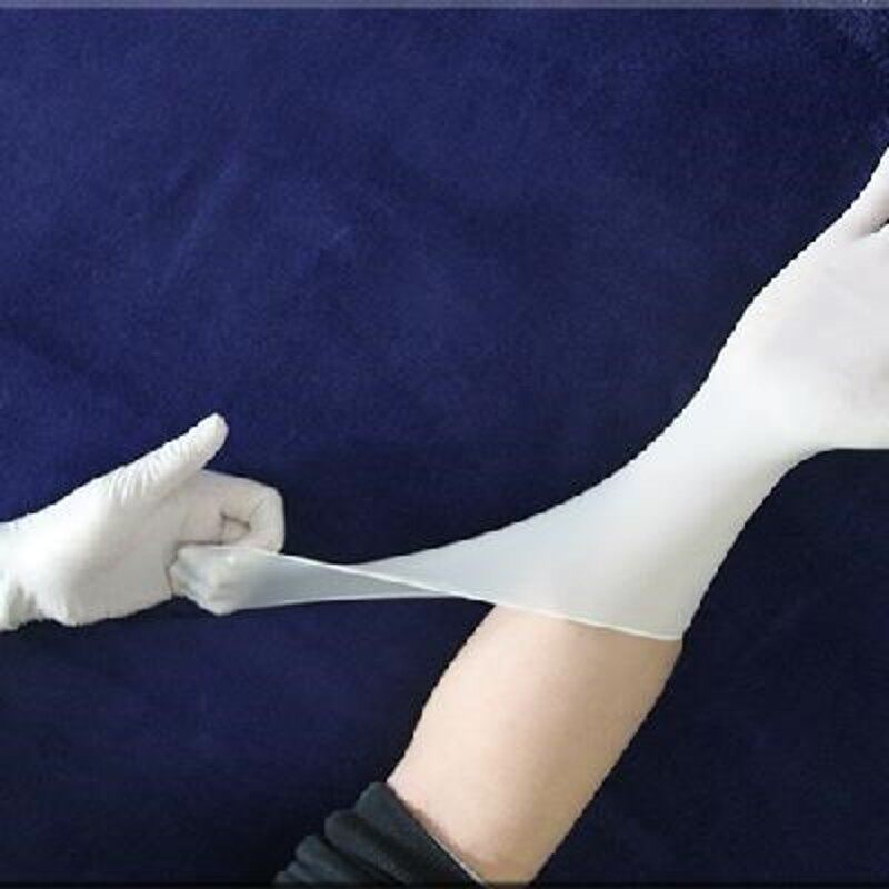 丁衣防加长加厚洗碗手套超薄女务洗水防油胶晴橡胶乳家手贴