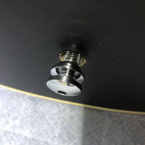 电箱吉他12毫米拾音器尾孔用金属背带钉