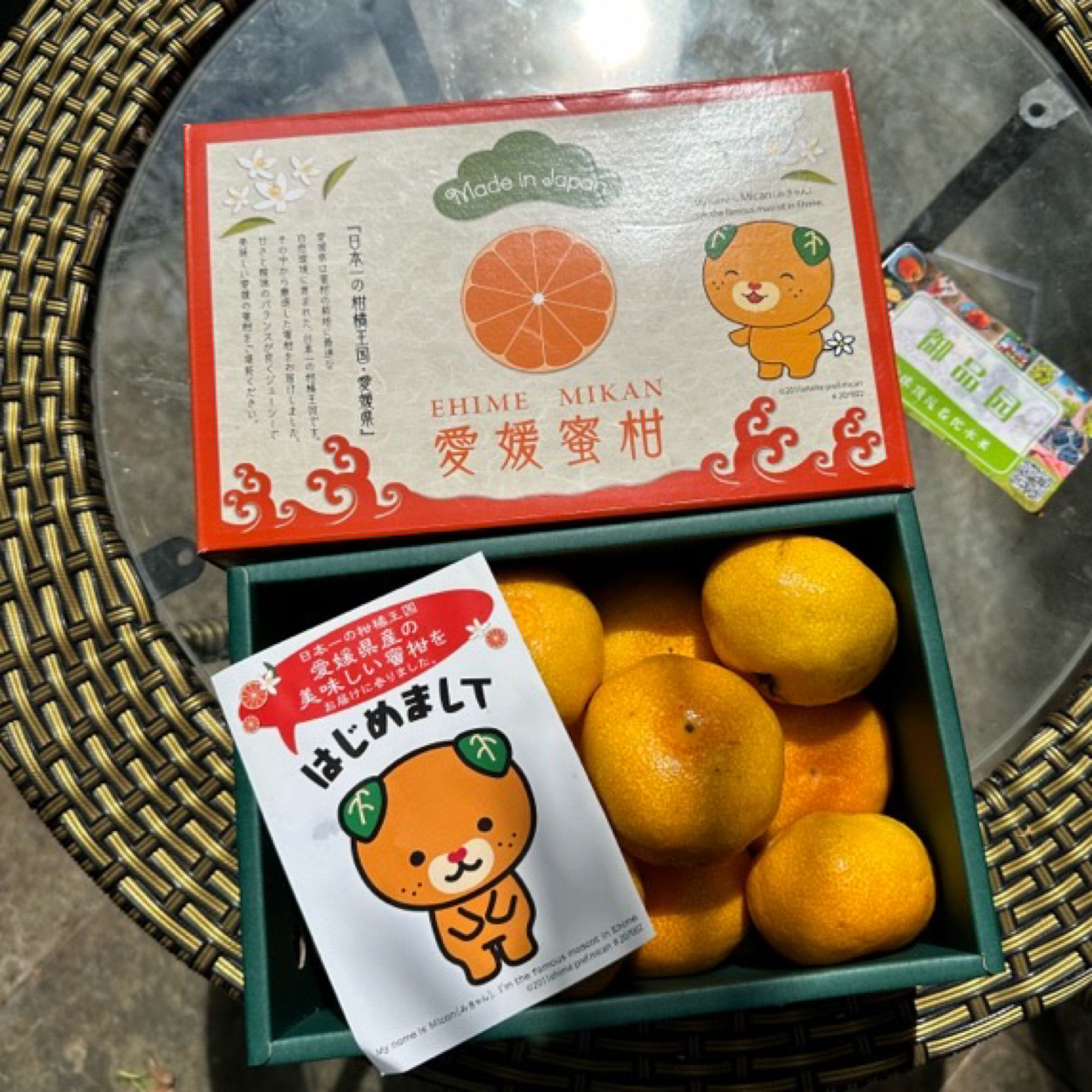 爱媛县爱媛蜜柑蜜桔日本蜜橘礼盒装日本类似品种新鲜水果