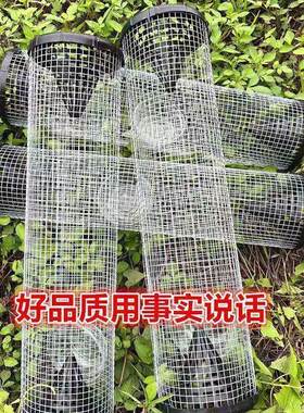 防锈款新品多功能加密笼子蛇镀锌铁丝网神器倒须特大号专业黄鳝笼