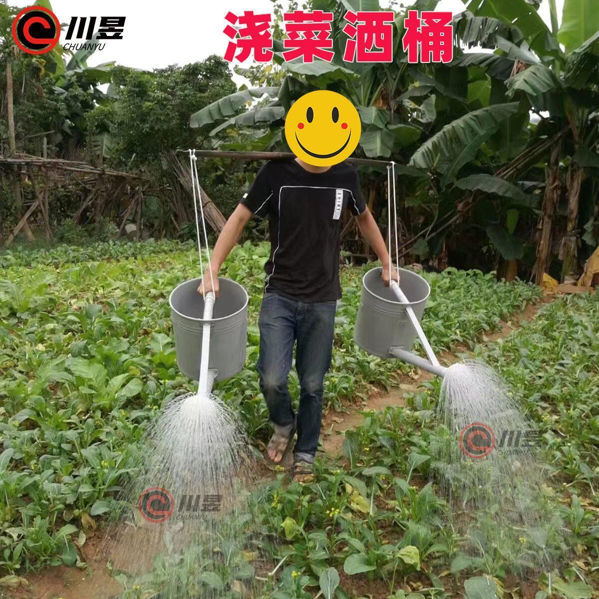 大容量淋菜菜地塑料洒水桶农用22升新浇菜水桶菜农淋肥洒肥洒水壶