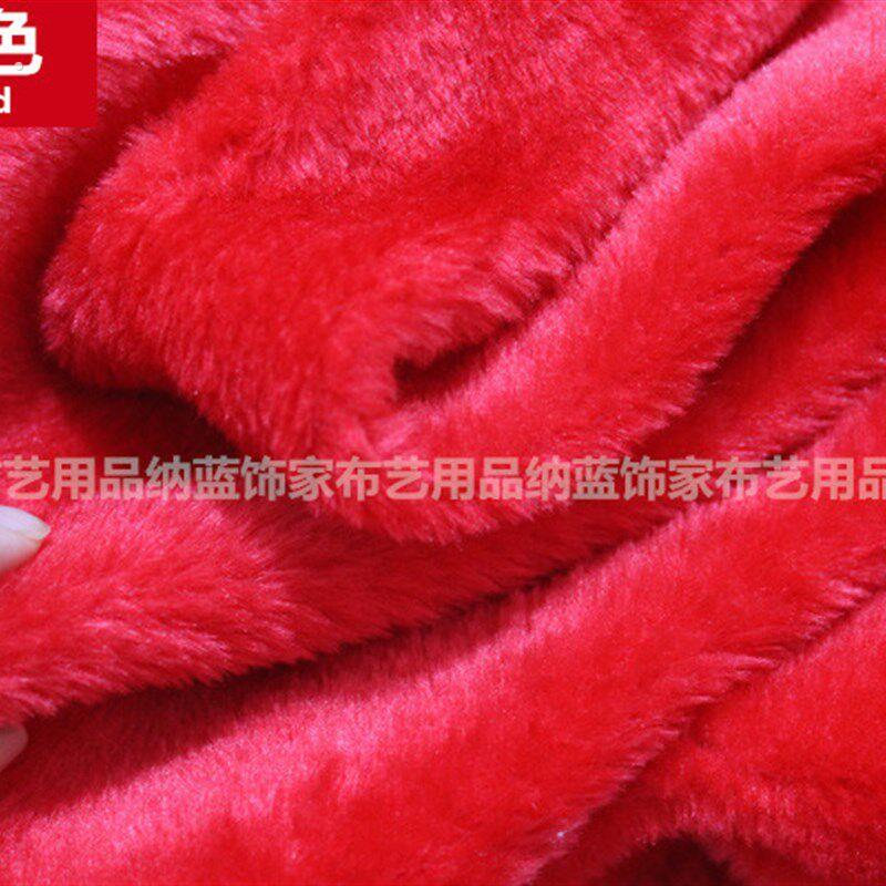 黑色白色加厚 毛毛布料 手机柜台展柜布首饰垫背景装饰布 绒毛布