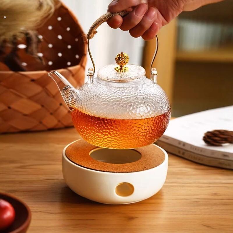 玻璃茶壶泡茶家用耐高温电陶炉煮茶器提梁烧水壶茶具围炉煮茶茶壶